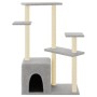 Cat scratcher with light gray sisal posts 107.5 cm by vidaXL, Cat furniture - Ref: Foro24-172071, Price: 40,14 €, Discount: %