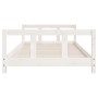 Estructura de cama para niños madera de pino blanco 90x200 cm de vidaXL, Cunas y camas para niños - Ref: Foro24-834424, Preci...