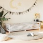 Estructura de cama para niños madera de pino blanco 80x200 cm de vidaXL, Cunas y camas para niños - Ref: Foro24-834421, Preci...