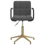 Swivel dining chairs 2 units dark gray velvet by vidaXL, dining chairs - Ref: Foro24-334868, Price: 100,33 €, Discount: %