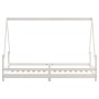 Estructura de cama para niños madera de pino blanco 90x200 cm de vidaXL, Cunas y camas para niños - Ref: Foro24-834484, Preci...