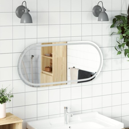 Espejo de baño LED ovalado 100x45 cm de vidaXL, Espejos - Ref: Foro24-353287, Precio: 68,86 €, Descuento: %