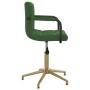 Swivel dining chairs 2 units dark green velvet by vidaXL, dining chairs - Ref: Foro24-334870, Price: 115,99 €, Discount: %