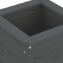 Solid gray pine wood planter 40x40x39 cm by vidaXL, Pots and planters - Ref: Foro24-825249, Price: 53,81 €, Discount: %