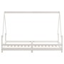 Estructura de cama para niños madera de pino blanco 80x200 cm de vidaXL, Cunas y camas para niños - Ref: Foro24-834481, Preci...