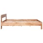 Estructura de cama de madera maciza de roble 140x200 cm de vidaXL, Camas y somieres - Ref: Foro24-247261, Precio: 329,99 €, D...