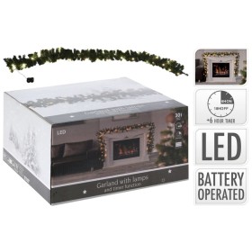 Ambiance Christmas Garland with 30 LEDs 270 cm by Ambiance, Christmas lights - Ref: Foro24-439723, Price: 24,48 €, Discount: %