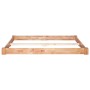 Solid oak wood bed frame 160x200 cm by vidaXL, Beds and slatted bases - Ref: Foro24-247259, Price: 223,46 €, Discount: %