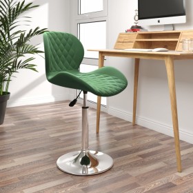 Dark Green Velvet Swivel Dining Chair by vidaXL, dining chairs - Ref: Foro24-334881, Price: 78,99 €, Discount: %