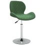 Dark Green Velvet Swivel Dining Chair by vidaXL, dining chairs - Ref: Foro24-334881, Price: 78,15 €, Discount: %