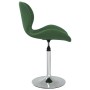 Dark Green Velvet Swivel Dining Chair by vidaXL, dining chairs - Ref: Foro24-334881, Price: 78,15 €, Discount: %