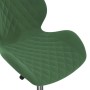 Dark Green Velvet Swivel Dining Chair by vidaXL, dining chairs - Ref: Foro24-334881, Price: 78,15 €, Discount: %