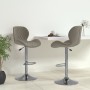 Kitchen stools 2 units light gray velvet by vidaXL, Kitchen stools - Ref: Foro24-334911, Price: 126,43 €, Discount: %