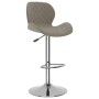 Kitchen stools 2 units light gray velvet by vidaXL, Kitchen stools - Ref: Foro24-334911, Price: 126,43 €, Discount: %