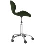 Dark Green Velvet Swivel Dining Chair by vidaXL, dining chairs - Ref: Foro24-334937, Price: 80,99 €, Discount: %