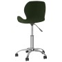 Dark Green Velvet Swivel Dining Chair by vidaXL, dining chairs - Ref: Foro24-334937, Price: 80,99 €, Discount: %