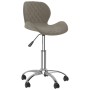 2pcs Light Gray Velvet Swivel Dining Chairs by vidaXL, dining chairs - Ref: Foro24-334945, Price: 98,99 €, Discount: %