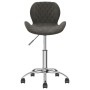 Swivel dining chairs 2 units dark gray velvet by vidaXL, dining chairs - Ref: Foro24-334946, Price: 84,66 €, Discount: %