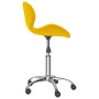 Sillas de comedor giratorias 2 uds terciopelo amarillo mostaza de vidaXL, Sillas de comedor - Ref: Foro24-334952, Precio: 96,...