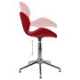 Red Wine Velvet Swivel Dining Chair by vidaXL, dining chairs - Ref: Foro24-334968, Price: 68,51 €, Discount: %