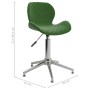 Swivel dining chairs 2 units dark green velvet by vidaXL, dining chairs - Ref: Foro24-334976, Price: 85,99 €, Discount: %