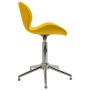 Sillas de comedor giratorias 2 uds terciopelo amarillo mostaza de vidaXL, Sillas de comedor - Ref: Foro24-334980, Precio: 103...