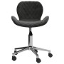 Dark Gray Velvet Swivel Dining Chair by vidaXL, dining chairs - Ref: Foro24-334991, Price: 76,99 €, Discount: %