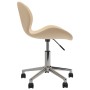 Swivel dining chairs 2 pcs cream velvet by vidaXL, dining chairs - Ref: Foro24-335000, Price: 103,77 €, Discount: %