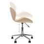 Swivel dining chairs 2 pcs cream velvet by vidaXL, dining chairs - Ref: Foro24-335000, Price: 103,77 €, Discount: %