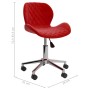 Swivel dining chairs, 2 units, burgundy velvet. by vidaXL, dining chairs - Ref: Foro24-335007, Price: 104,98 €, Discount: %