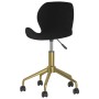 Swivel dining chairs 2 pcs black velvet by vidaXL, dining chairs - Ref: Foro24-335026, Price: 141,99 €, Discount: %