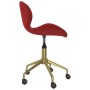 Swivel dining chairs 2 units red velvet by vidaXL, dining chairs - Ref: Foro24-335035, Price: 114,99 €, Discount: %