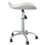 Swivel dining chairs 2 units white synthetic leather by vidaXL, dining chairs - Ref: Foro24-335099, Price: 54,17 €, Discount: %