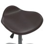 Swivel dining chairs 2 units brown synthetic leather by vidaXL, dining chairs - Ref: Foro24-335102, Price: 62,17 €, Discount: %