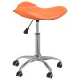 Sillas de comedor giratorias 2 uds cuero sintético naranja de vidaXL, Sillas de comedor - Ref: Foro24-335106, Precio: 62,00 €...