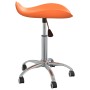 Sillas de comedor giratorias 2 uds cuero sintético naranja de vidaXL, Sillas de comedor - Ref: Foro24-335106, Precio: 62,00 €...