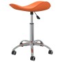 Sillas de comedor giratorias 2 uds cuero sintético naranja de vidaXL, Sillas de comedor - Ref: Foro24-335106, Precio: 62,00 €...