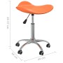 Sillas de comedor giratorias 2 uds cuero sintético naranja de vidaXL, Sillas de comedor - Ref: Foro24-335106, Precio: 62,00 €...