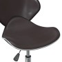 Swivel dining chairs 2 units synthetic leather brown by vidaXL, dining chairs - Ref: Foro24-335142, Price: 91,99 €, Discount: %