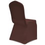 Elastic chair cover 6 units brown by vidaXL, Covers - Ref: Foro24-131413, Price: 21,14 €, Discount: %