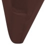 Elastic chair cover 6 units brown by vidaXL, Covers - Ref: Foro24-131413, Price: 21,14 €, Discount: %