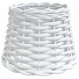 Pantalla para lámpara mimbre blanco Ø20x15 cm de vidaXL, Pantallas para lámparas - Ref: Foro24-364381, Precio: 15,02 €, Descu...