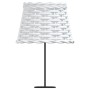 White wicker lamp shade Ø20x15 cm by vidaXL, Lampshades - Ref: Foro24-364381, Price: 15,02 €, Discount: %