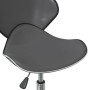 Swivel dining chairs 2 units gray synthetic leather by vidaXL, dining chairs - Ref: Foro24-335144, Price: 92,11 €, Discount: %