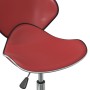 Drehbare Esszimmerstühle, 2 Stück, rot, rotes Kunstleder von vidaXL, Essstühle - Ref: Foro24-335145, Preis: 92,64 €, Rabatt: %