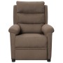 Sillón reclinable de tela gris taupe de vidaXL, Sillones - Ref: Foro24-342347, Precio: 218,04 €, Descuento: %