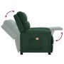 Sillón de masaje de tela verde oscuro de vidaXL, Sillones de masaje eléctricos - Ref: Foro24-342357, Precio: 222,80 €, Descue...