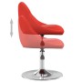 Silla de comedor de cuero sintético rojo de vidaXL, Sillas de comedor - Ref: Foro24-335151, Precio: 68,56 €, Descuento: %