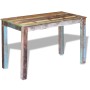 Mesa de comedor de madera maciza reciclada 115x60x76 cm de vidaXL, Mesas de cocina y de comedor - Ref: Foro24-243451, Precio:...