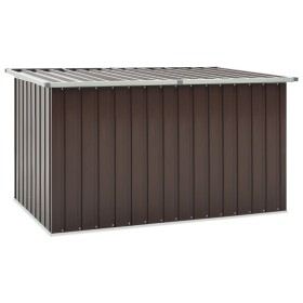 Brown garden storage box 171x99x93 cm by vidaXL, Outdoor storage boxes - Ref: Foro24-46272, Price: 173,02 €, Discount: %